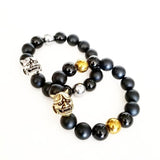 SPECIAL EDITION | Hannya x Onyx & Hematite Bracelet