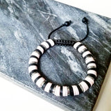 Disc Macrame Bracelet